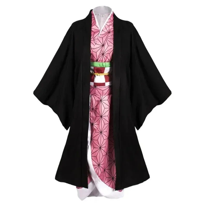 Anime Cosplay Realistic - Costume Cosplay Anime Kamado Nezuko, Kimono,