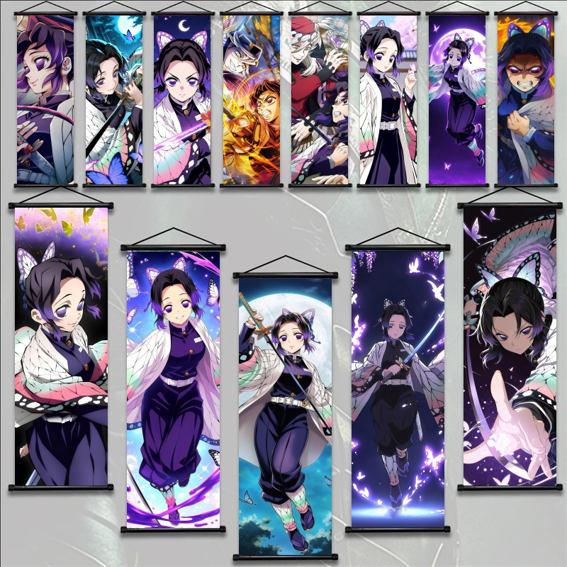 Anime Cosplay Props - Shinobu Kocho Demon Slayer - Pergamena