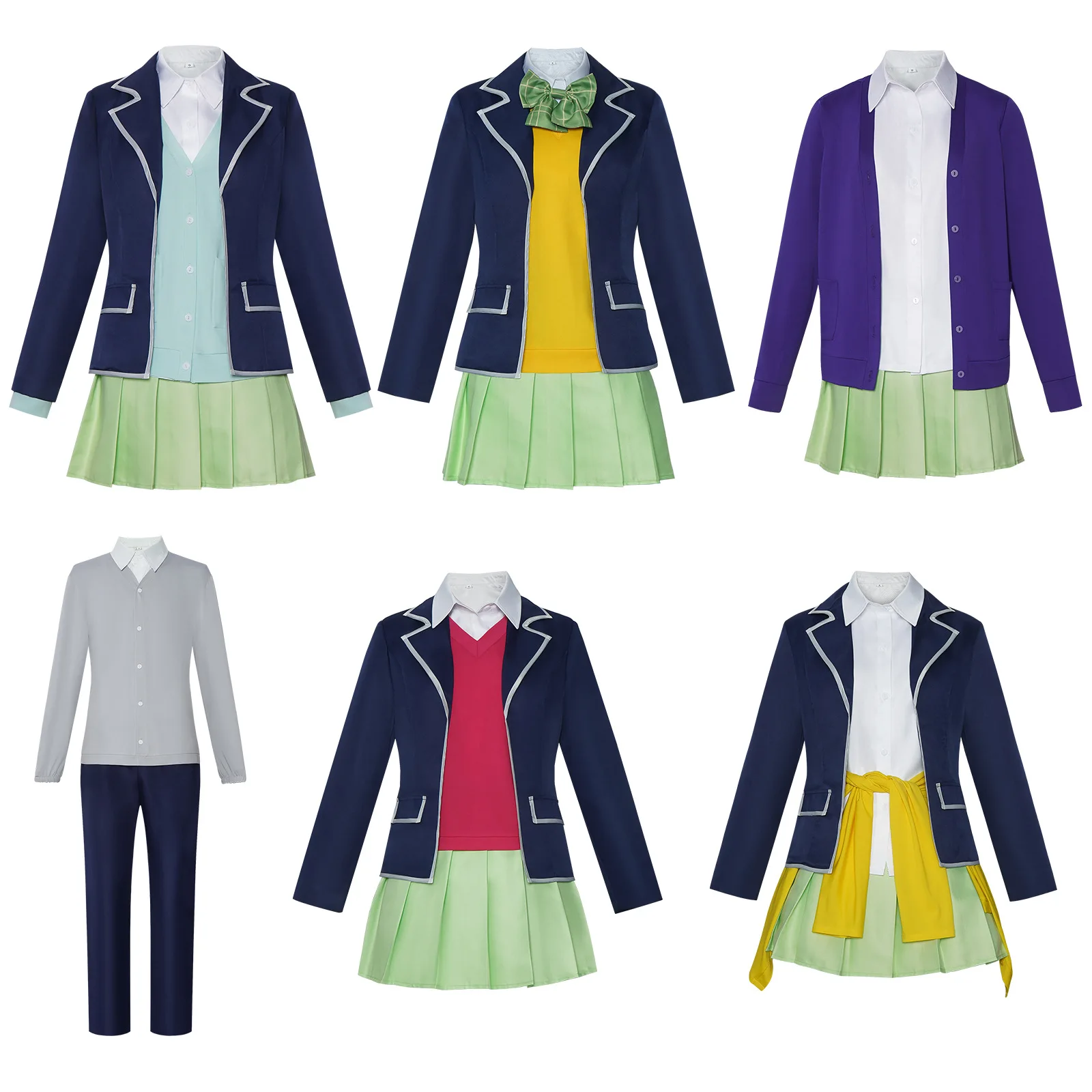 Quintuplets Anime Cosplay - Costumi cosplay uniformi di ruolo di