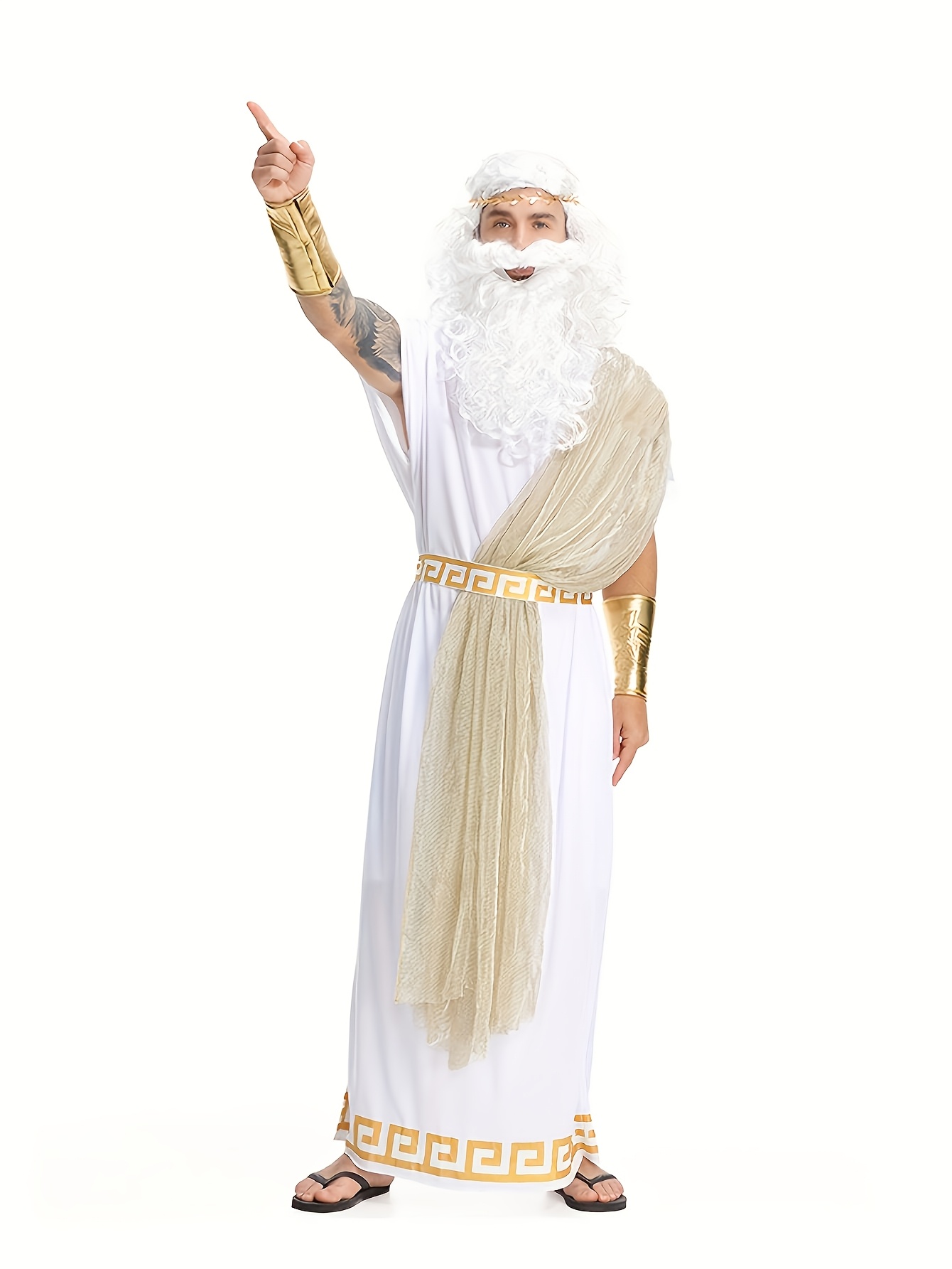 Anime Cosplay And Costumes - Costume da Zeus, dio greco, per