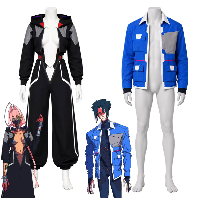 Anime Yang Cosplay - Tuta e giacca cargo cosplay D