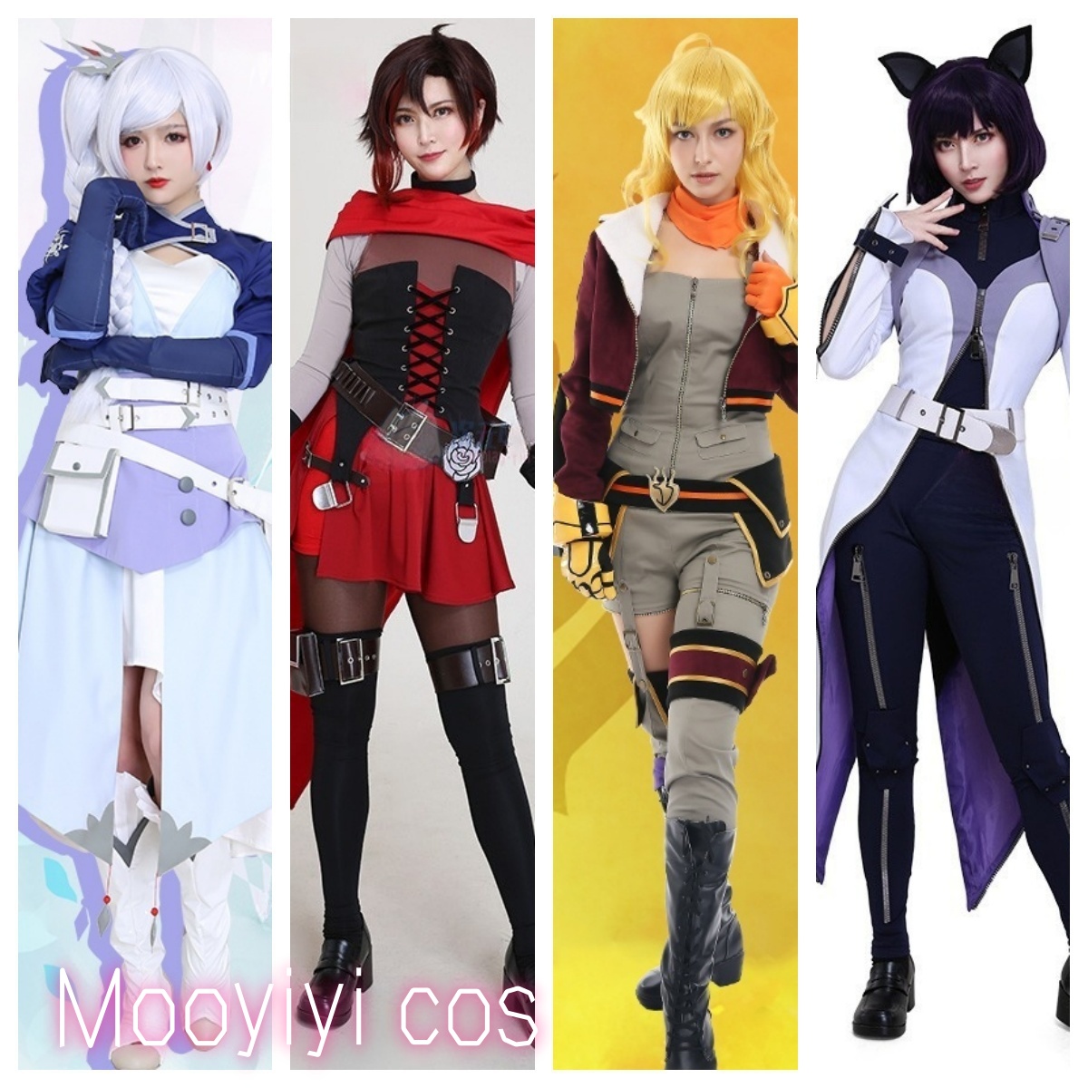 Anime Yang Cosplay - Mooyiyi cos Nuovo Weiss/Ruby/Yang Xiao Lungo/Blake