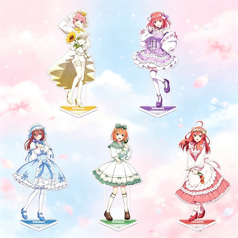 Quintuplets Anime Cosplay - Le Quintuplet di Quintessenza Statuetta in