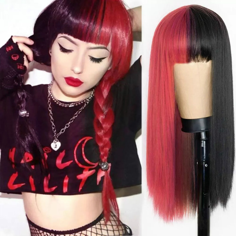 Anime Yang Cosplay - Parrucca Anime Cospla Capelli lunghi lisci