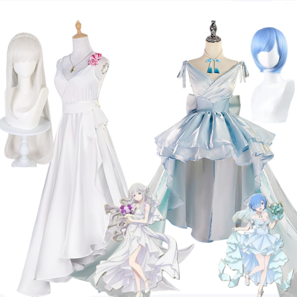 Re Zero Rem Wig - Re:ZERO Iniziare la vita in un