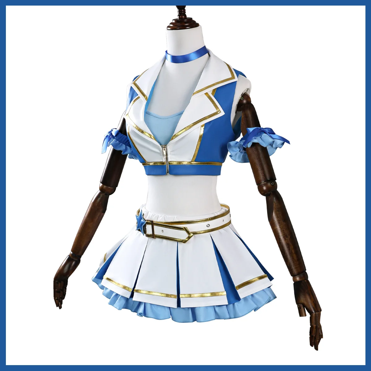 Blu Bianco PU Cappotto Gonna P - Re Zero Rem Wig recensione e prezzo