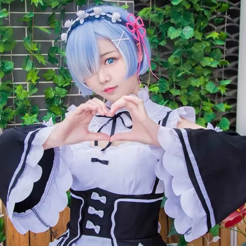 Costume Cosplay Anime Re:Zero  - Re Zero Rem Wig recensione e prezzo
