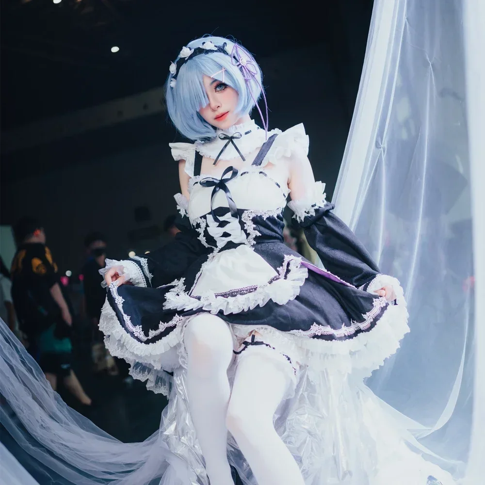 Nuovo Costume Cosplay Anime Ma - Re Zero Rem Wig recensione e prezzo