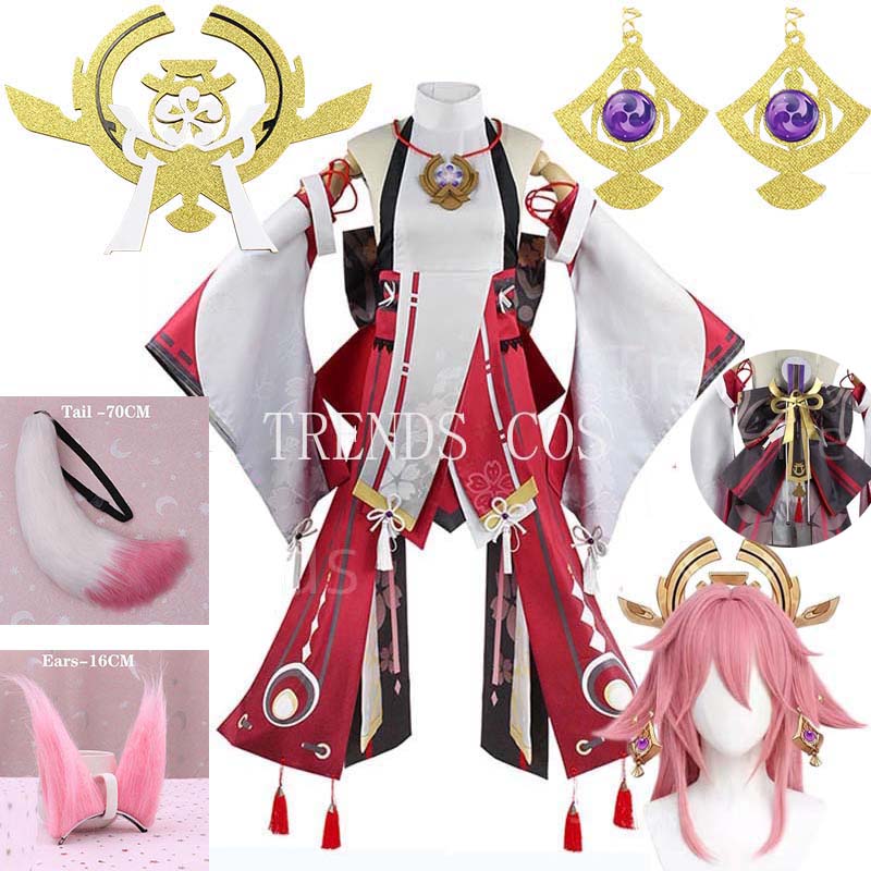 Yae Miko Set completo Guuji Ya - Violet Evergarden Dress recensione e prezzo