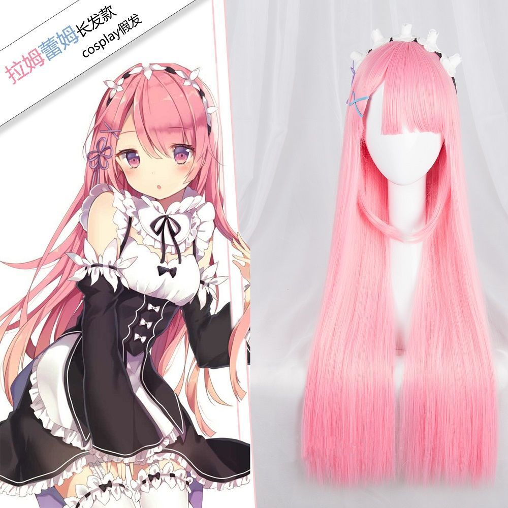 Parrucca cosplay Re Zero Ram & - Re Zero Rem Wig recensione e prezzo