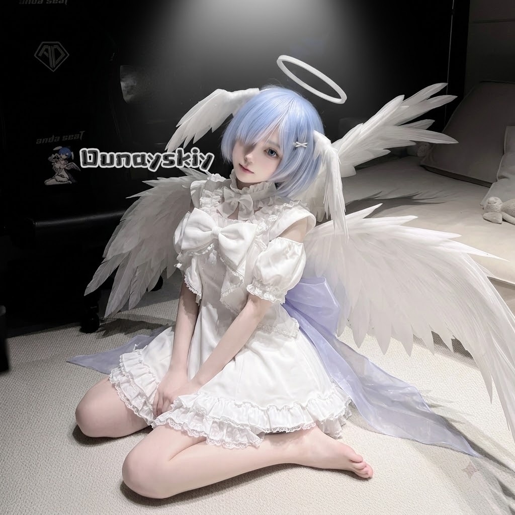​ ​ ​ ​ Costume Cosplay di Rem - Re Zero Rem Wig recensione e prezzo