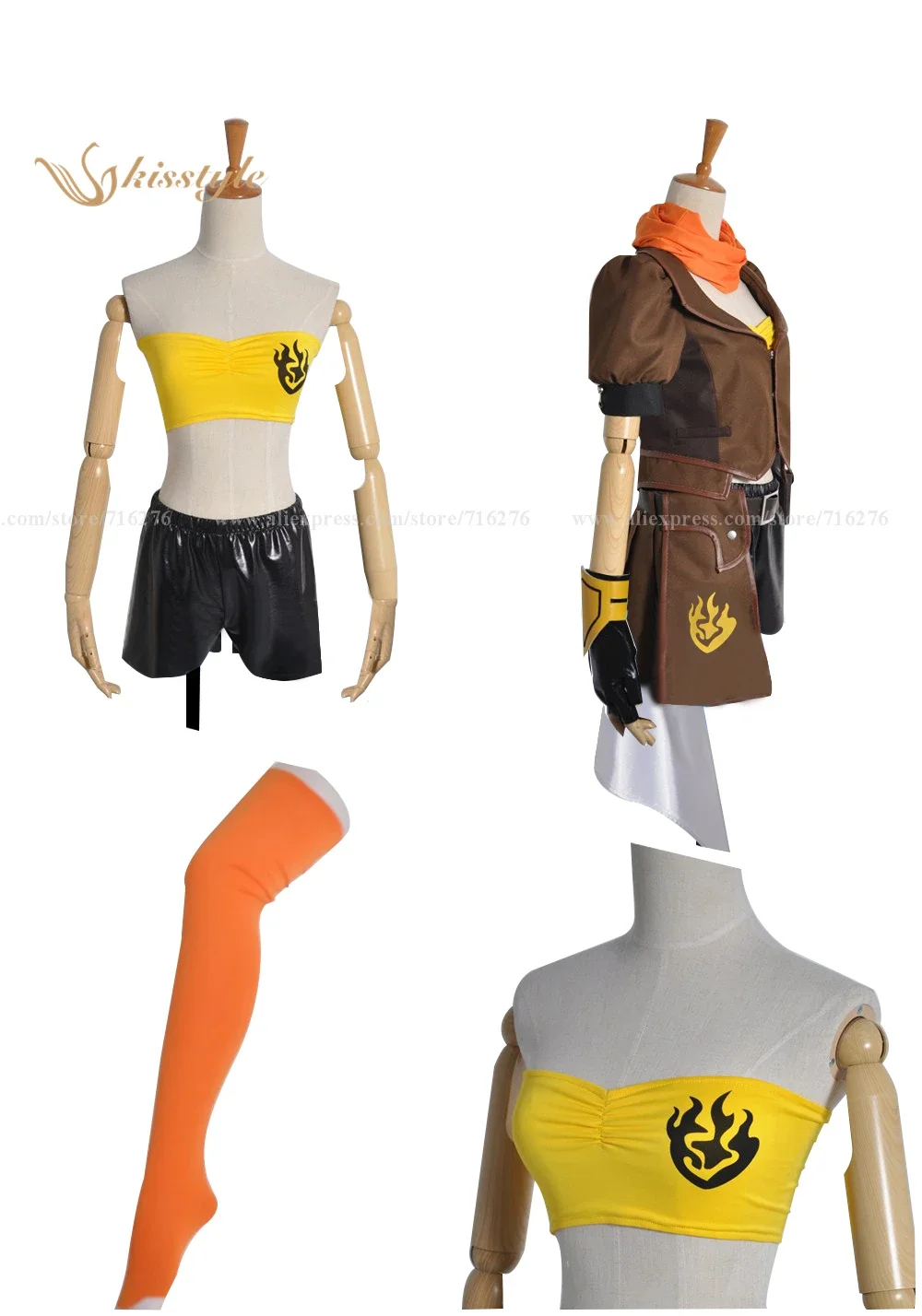 Anime anime rubino giallo rimo - Anime Yang Cosplay recensione e prezzo