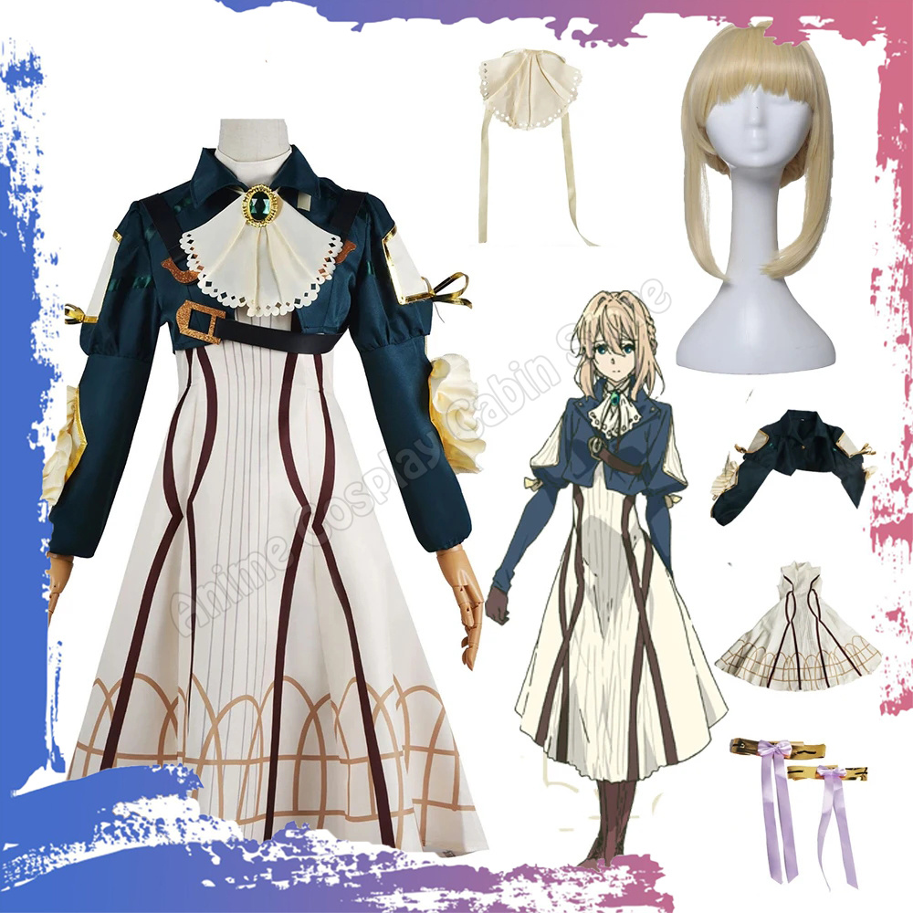 Costume da Cosplay Anime Viole - Violet Evergarden Dress recensione e prezzo