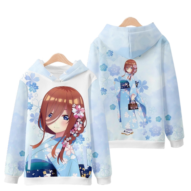 Felpa con Cappuccio Anime The  - Quintuplets Anime Cosplay recensione e prezzo