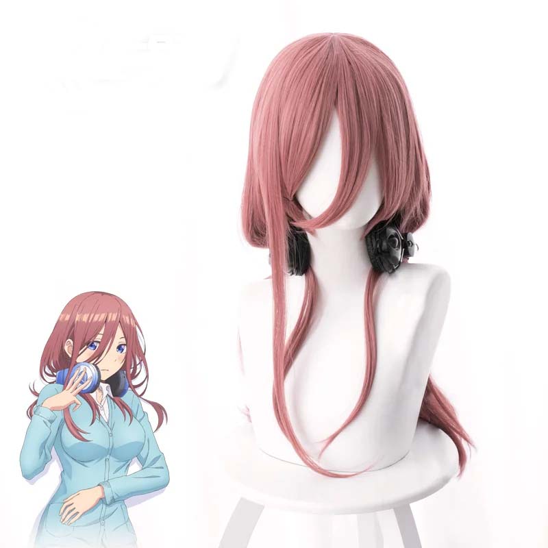 Parrucca cosplay rosa scuro da - Quintuplets Anime Cosplay recensione e prezzo